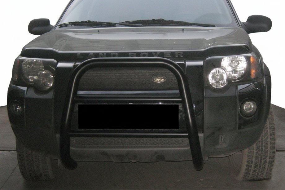 Land Rover Freelander II 2006–2014 гг. Кенгурятник QT008 Black (нерж) Image