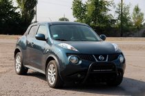 Nissan Juke 2010-2019 гг. Кенгурятник QT012 Black (нерж) фото 3