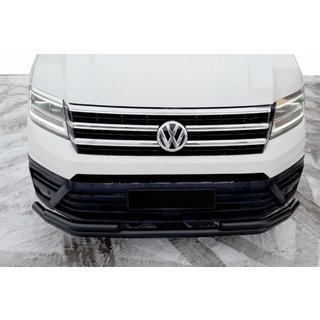 Передняя защита ST085 Black (нерж) Volkswagen Crafter 2016- гг. фото 3