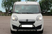 Opel Combo 2012-2018 гг. Кенгурятник Black (нерж.) фото 1