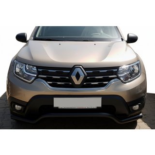 Передняя защита WT008 Black (нерж.) Dacia Duster 2018-2024 гг. фото 2