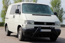 Volkswagen T4 Transporter 1990-2003 гг. Кенгурятник Kelebek WT011 Black (нерж.) фото 2