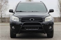 Toyota Rav 4 2006-2013 гг. Кенгурятник WT022 Black (нерж) фото 3