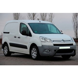 Кенгурятник WT007 Black (нерж.) Citroen Berlingo 2008-2018 гг. фото 1