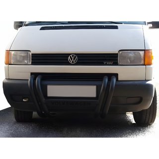 Кенгурятник ST006 Black (нерж) Volkswagen T4 Transporter 1990-2003 гг.