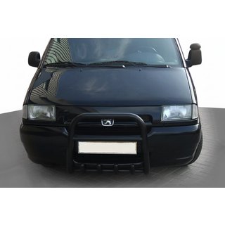 Кенгурятник QT006 Black (нерж) Citroen Jumpy 1996-2007 гг.