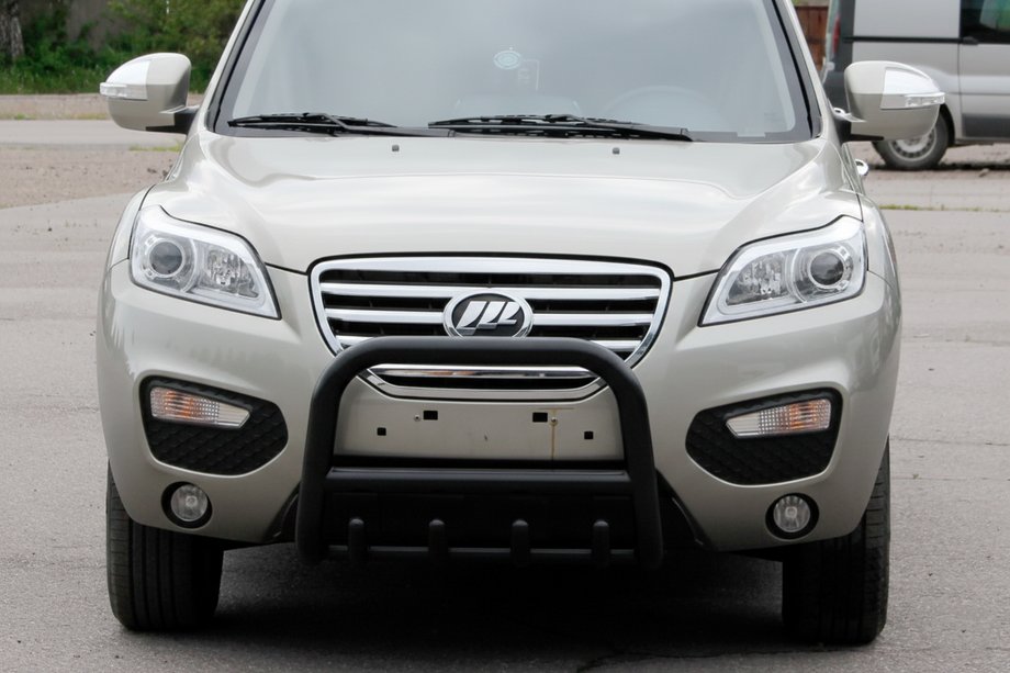 Lifan X60 2011- гг. Кенгурятник QT006 Black (нерж.) Image
