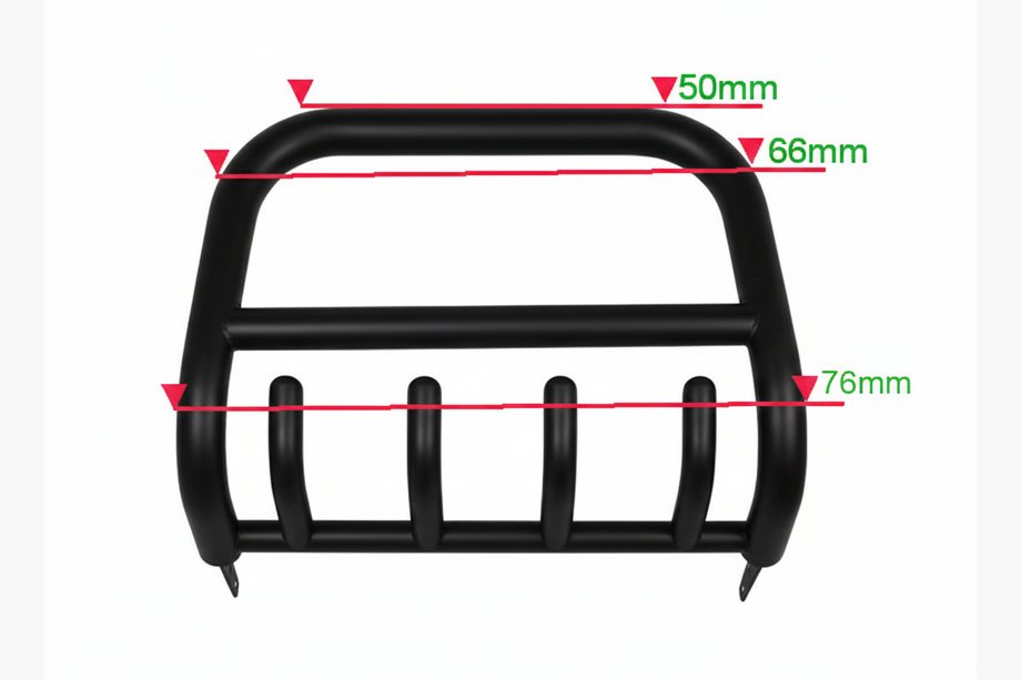 Nissan X-trail T30 2002-2007 гг. Кенгурятник QT006 Black (нерж.) Фото 3