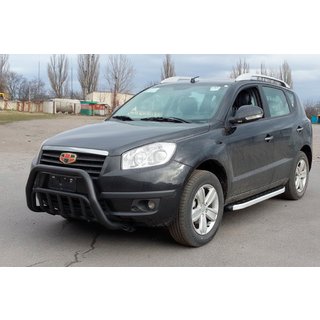 Кенгурятник WT002 Black (нерж.) фото 3
