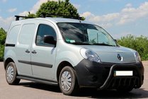 Renault Kangoo 2008–2020 гг. Кенгурятник WT002 Black (нерж.) фото 1