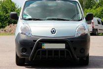 Renault Kangoo 2008–2020 гг. Кенгурятник WT002 Black (нерж.) фото 2