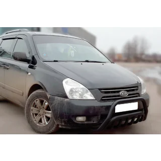 Передняя дуга WT002 Black (2006-2013, нерж.) фото 2