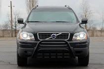 Volvo XC90 2002-2014 гг. Передняя дуга WT002 Black (нерж.) фото 2