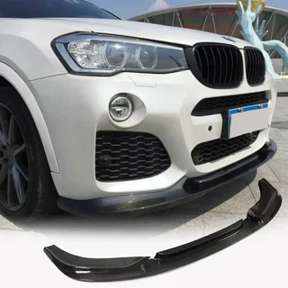 Накладка на передний бампер (для M-Sport, Карбон) фото 3
