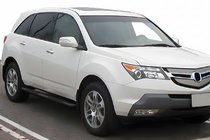 Acura MDX 2007-2013 гг. Боковые трубы Black (2 шт, нержавейка) фото 3