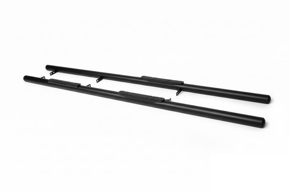 GreatWall Haval/Hover H3 2005-2013 гг. Боковые трубы B2 Black (2 шт., нержавейка) Image