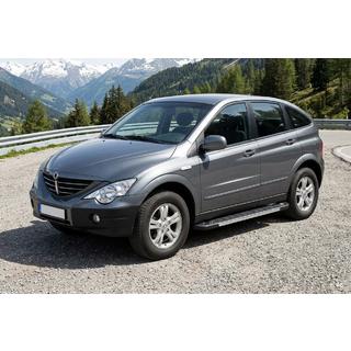 Боковые пороги RedLine V1 (2 шт., алюминий) SsangYong Action 2005-2018 гг. фото 1