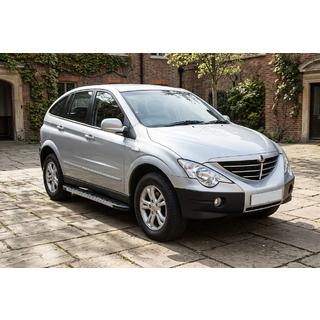 Боковые Подножки Duru (2 шт., Алюминий) SsangYong Action 2005-2018 гг. фото 1