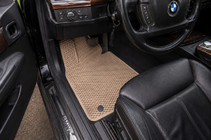BMW 7 серия E65/66 2001-2008 гг. Коврики EVA (для E66, бежевые) фото 1