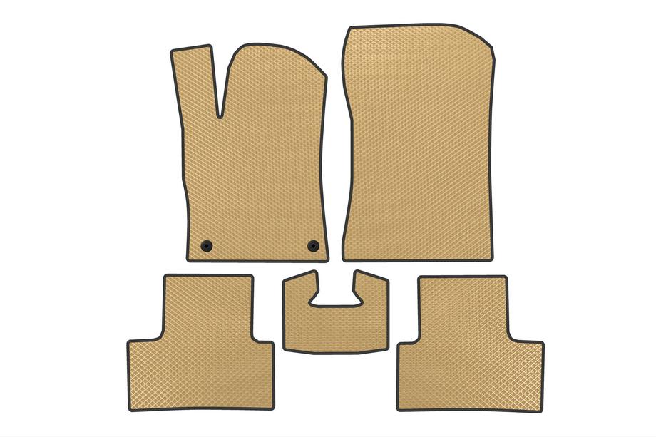 Peugeot 308 2021- гг. Коврики EVA (Бежевые) Image