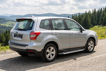 Subaru Forester 2013-2018 гг. Боковые пороги RedLine V1 (2 шт., алюминий) фото 1