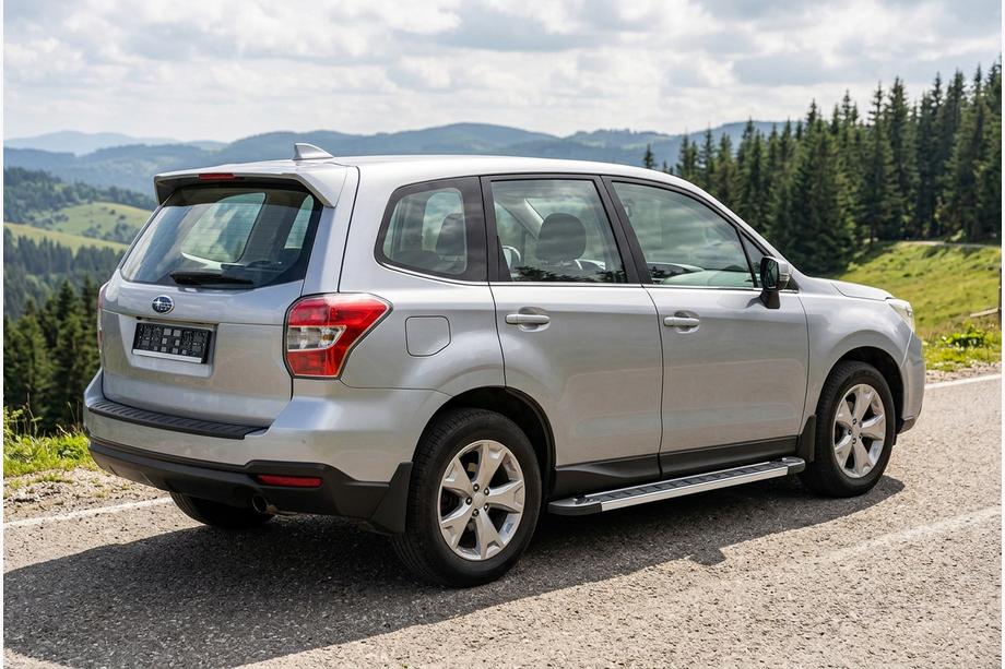 Subaru Forester 2013-2018 гг. Боковые пороги RedLine V1 (2 шт., алюминий) Image