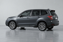 Subaru Forester 2013-2018 гг. Боковые Подножки Rainbow (2 шт., Алюминий) фото 1