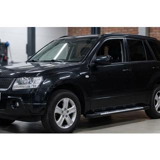 Боковые Подножки Sunrise (2 шт., Алюминий) Suzuki Grand Vitara 2005-2017 гг. фото 1