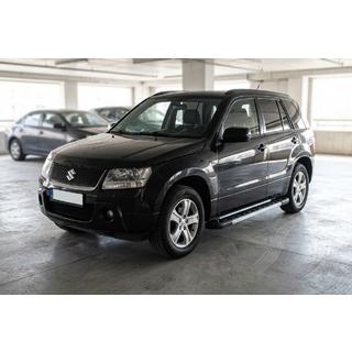 Боковые пороги RedLine V1 (2 шт., алюминий) Suzuki Grand Vitara 2005-2017 гг. фото 1