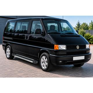 Боковые пороги RedLine V1 (2 шт., алюминий) Volkswagen T4 Caravelle/Multivan 1990–2003 гг. фото 1