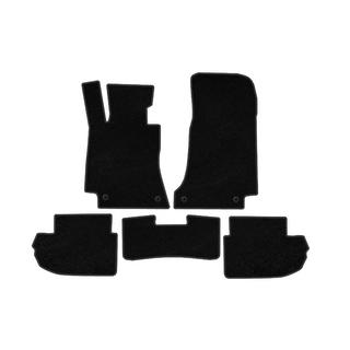 Текстильные коврики Deluxe (2021-2024, черный) фото 1