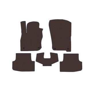 Резиновые коврики Carsuit (Sedan, коричневые) фото 1