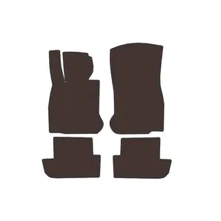 Резиновые коврики Carsuit (для F12/13, Коричневые) фото 1