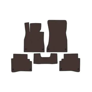 Резиновые коврики Carsuit (Short, Коричневый) фото 1