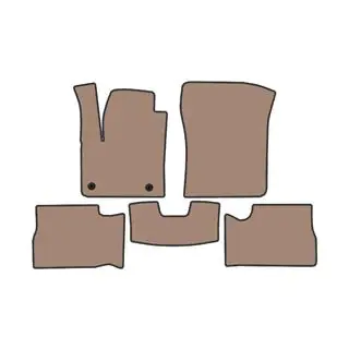Резиновые Коврики Carsuit (Электро, Бежевый) фото 1