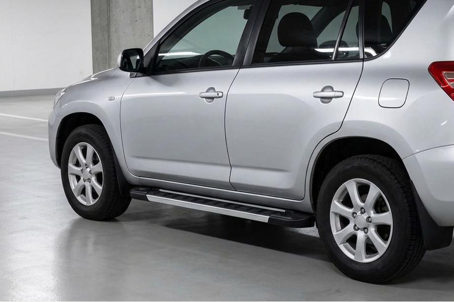 Toyota Rav 4 2006-2013 гг. Боковые пороги RedLine V1 (2 шт., алюминий) Image