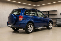 Toyota Rav 4 2001-2005 гг. Боковые Подножки Rainbow (2 шт., Алюминий) фото 1