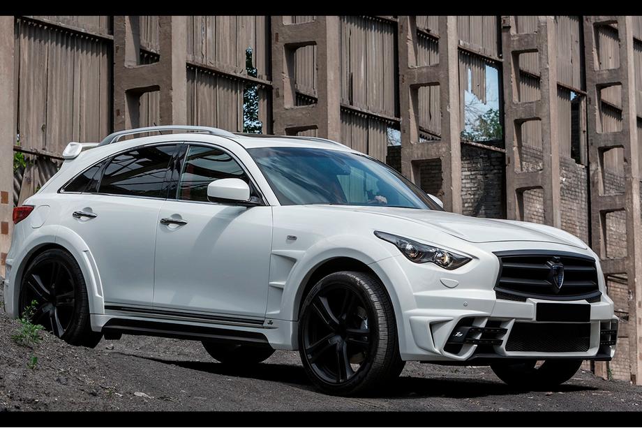 Infiniti QX70 2013-2019 гг. Комплект обвеса LRT-Design Фото 1