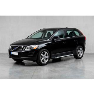 Боковые Подножки Line (2 шт., Алюминий) Volvo XC60 2009-2017 гг. фото 1