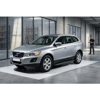 Боковые пороги Bosphorus Black (2 шт., алюминий) Volvo XC60 2009-2017 гг. фото 1