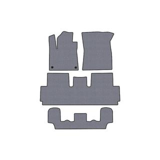 Резиновые Коврики Carsuit (Для Grand, 3 Ряда, Серый) Citroen C-4 Picasso 2013–2022 гг. фото 1