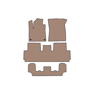 Резиновые Коврики Carsuit (Для Grand, 3 Ряда, Бежевые) Citroen C-4 Picasso 2013–2022 гг. фото 1