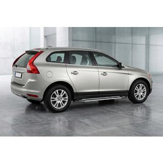 Боковые Подножки Rainbow (2 шт., Алюминий) Volvo XC60 2009-2017 гг. фото 1