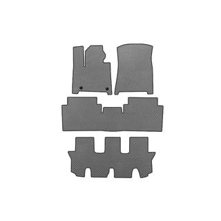 Коврики EVA (3 ряда, Серые) Hyundai Santa Fe 5 2023- гг.