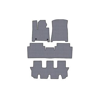 Резиновые Коврики Carsuit (3 Ряда, Серые) Hyundai Santa Fe 5 2023- гг. фото 1