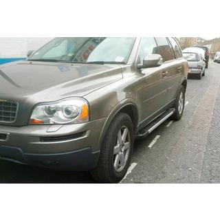 Боковые пороги RedLine V1 (2 шт., алюминий) Volvo XC90 2002-2014 гг. фото 1