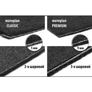 Текстильный коврик в багажник Premium (Черный) BYD Han 2020- гг. фото 2