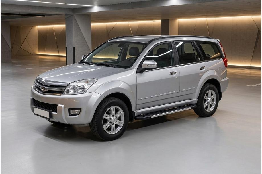 GreatWall Haval/Hover H3 2005-2013 гг. Боковые пороги RedLine V1 (2 шт., алюминий) Image