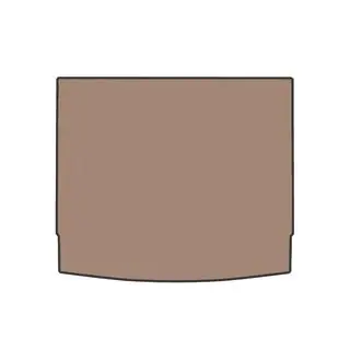 Резиновый коврик в багажник V1 (Бежевый)