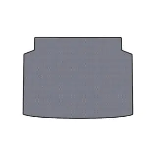 Резиновый коврик в багажник (Серый)